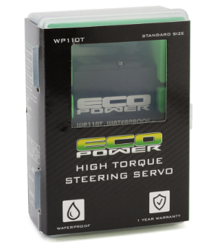 EcoPower WP110T Waterproof High Torque Metal Gear Servo for 1/10 2wd Traxxas™, ARRMA™, Losi™ & other vehicles