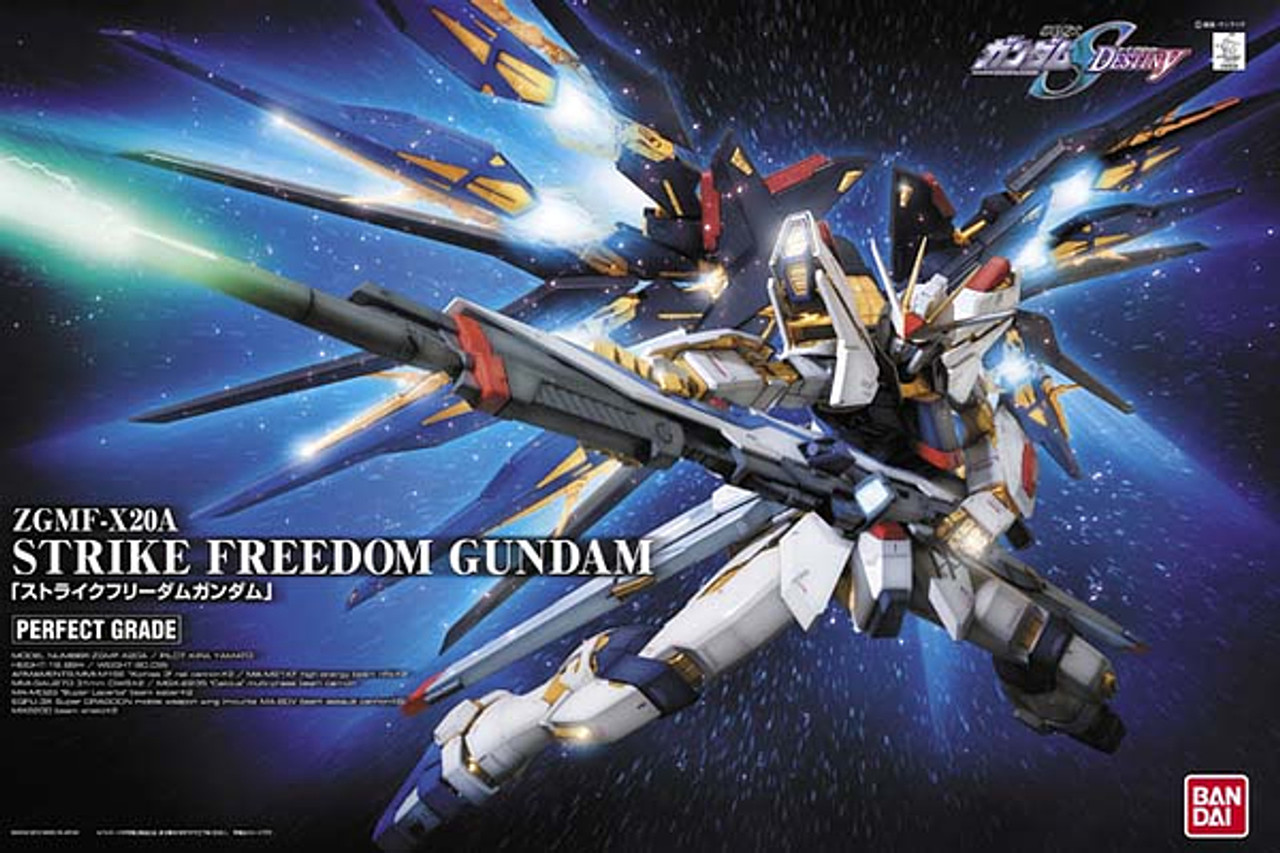 GUNDAM ZGMF-X20A STRIKE FREEDOM GUNDAM 1/60 BAN22513742251374