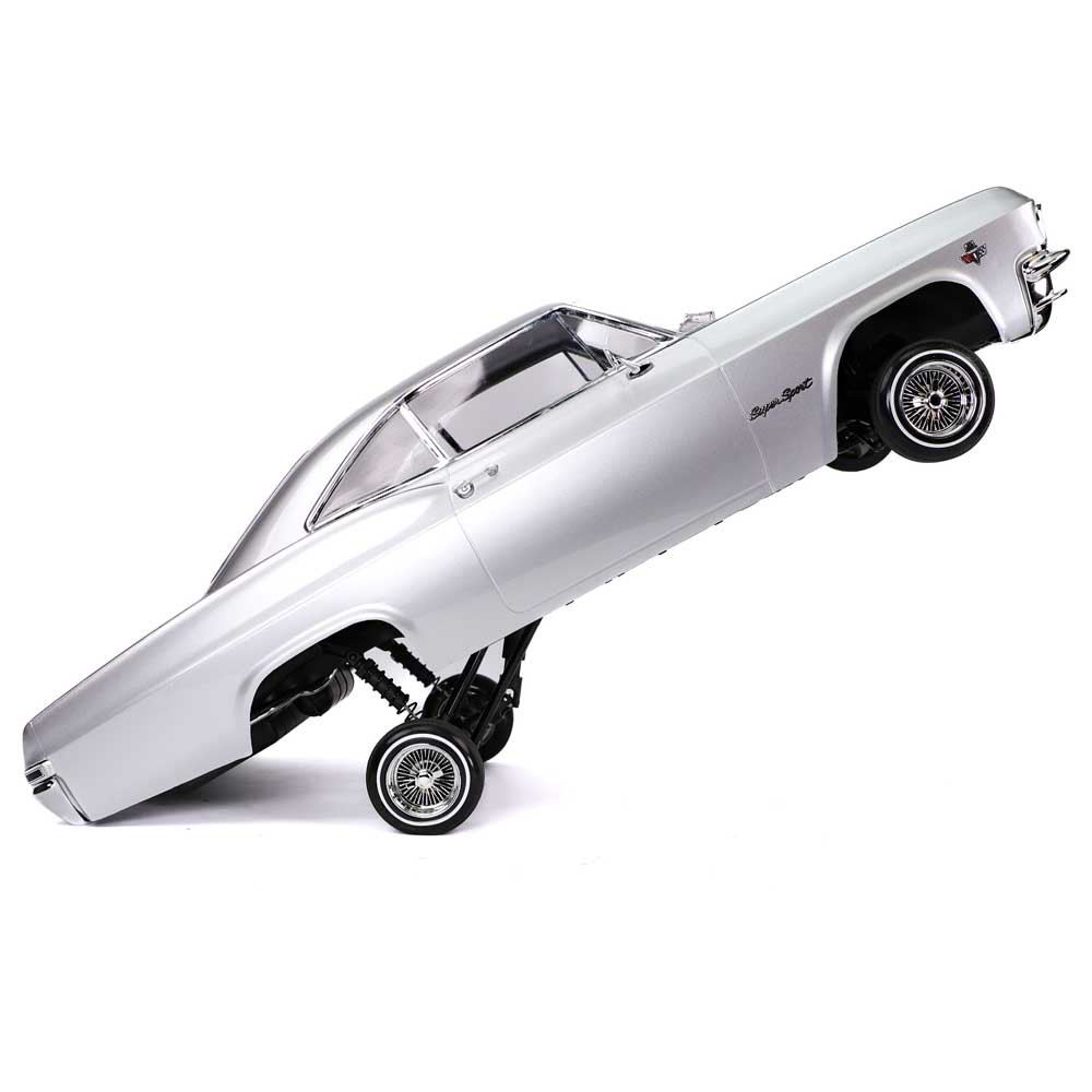 Redcat SixtyFive Chevrolet Impala 1/10 RTR Scale Hopping Lowrider (Silver) w/2.4GHz Radio, Battery & Charger  RER33483