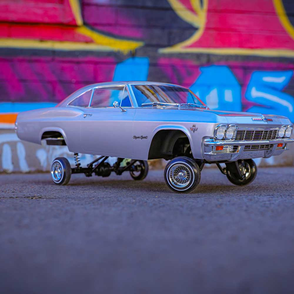 Redcat SixtyFive Chevrolet Impala 1/10 RTR Scale Hopping Lowrider (Silver) w/2.4GHz Radio, Battery & Charger  RER33483