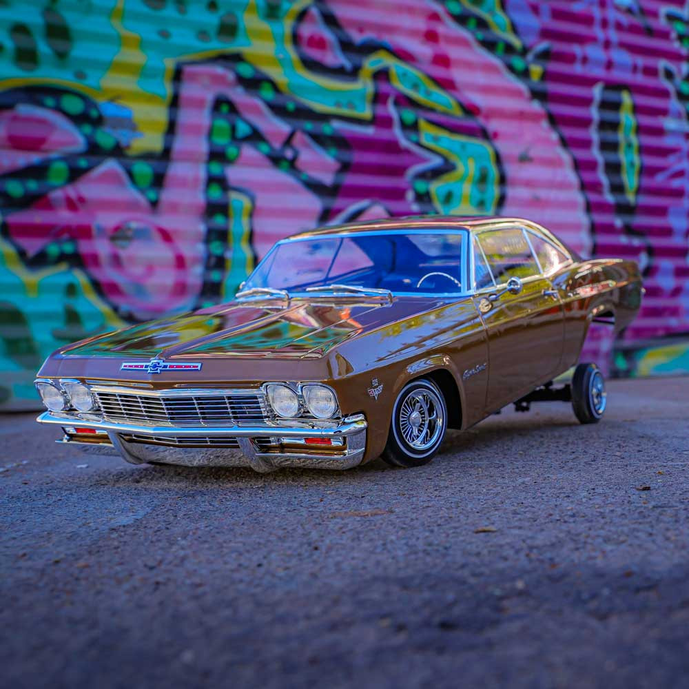 Redcat SixtyFive Chevrolet Impala 1/10 RTR Scale Hopping Lowrider (Rootbeer) w/2.4GHz Radio, Battery & Charger  RER33484