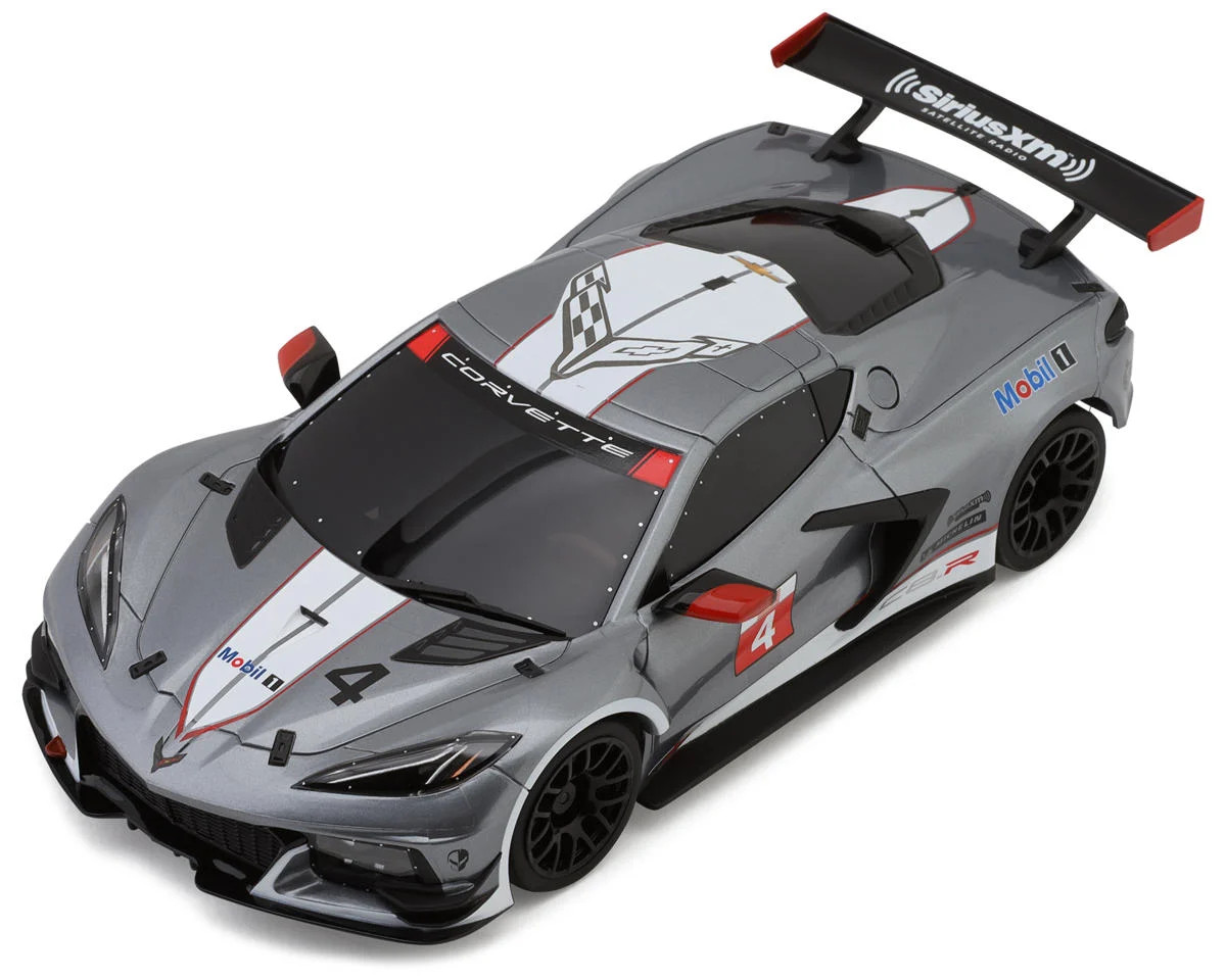 Kyosho MR-04 Mini-Z RWD ReadySet w/Chevrolet Corvette C8.R Body (Gunmetal/White) w/KT-531P 2.4GHz Radio 