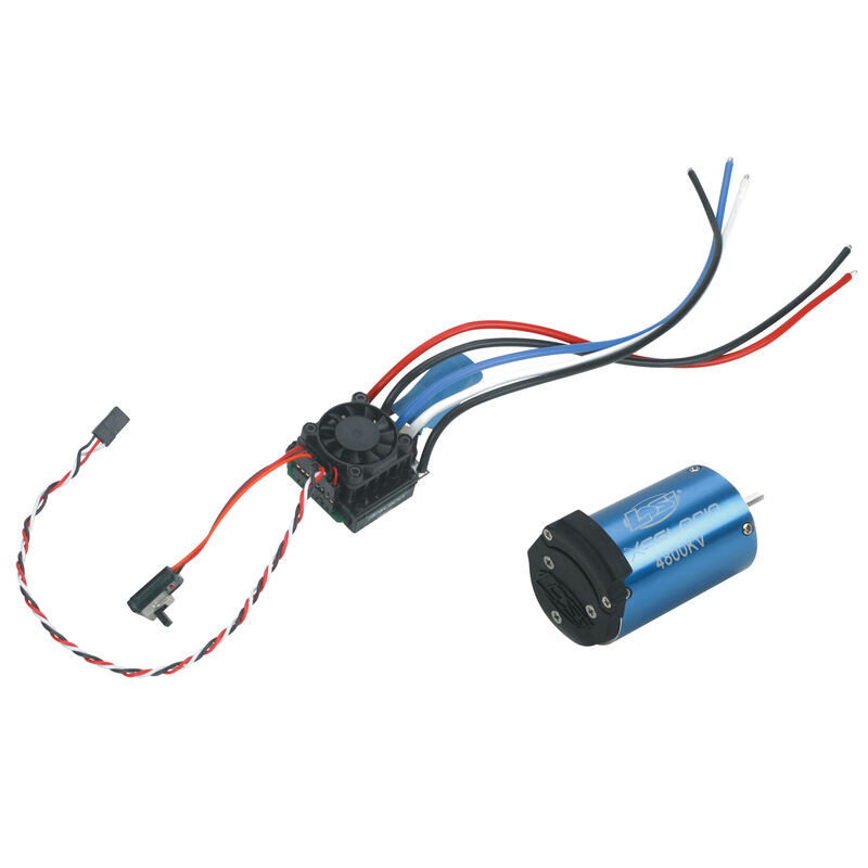 Discontinued LOSB9574 1/10 Xcelorin 4800Kv Brushless Combo
