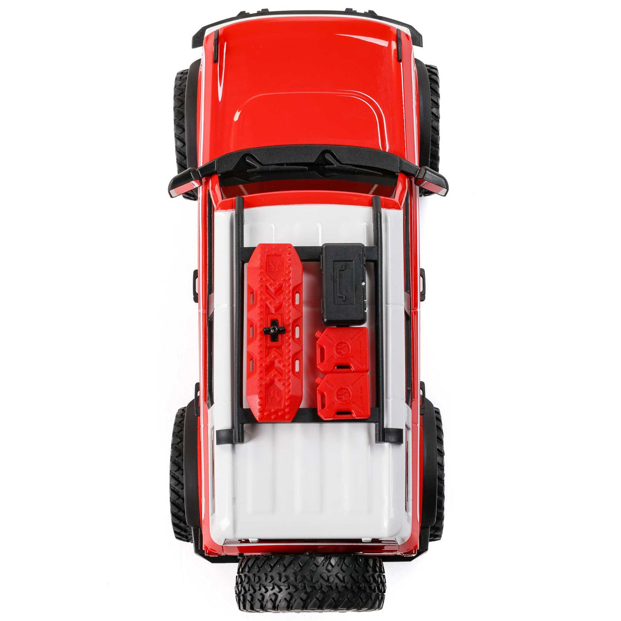 Axial - AXI00006V2T6 1/24 SCX24 Ford Bronco Heritage Edition 4X4 RTR Brushed Rock Crawler (Battery & Charger Included), Red