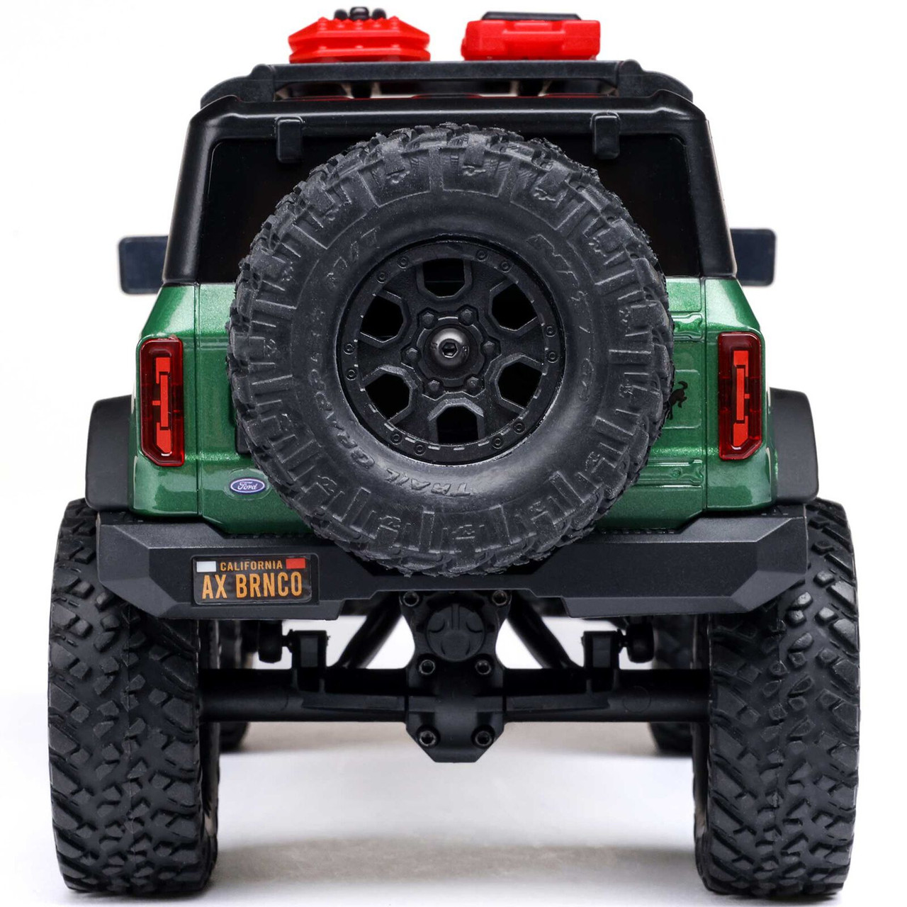 AXI00006V2T5 1/24 SCX24 Ford Bronco 4X4 RTR Brushed Rock Crawler (Battery & Charger Included), Green