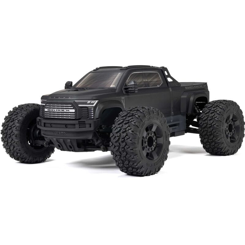 1/10 BIG ROCK 223S DSC 4X4 RTR Brushless Monster Truck, Black ARA4312V4T1