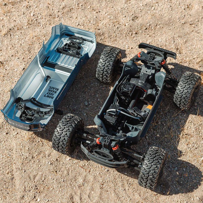 1/10 BIG ROCK 223S DSC 4X4 RTR Brushless Monster Truck, Blue ARA4312V4T3