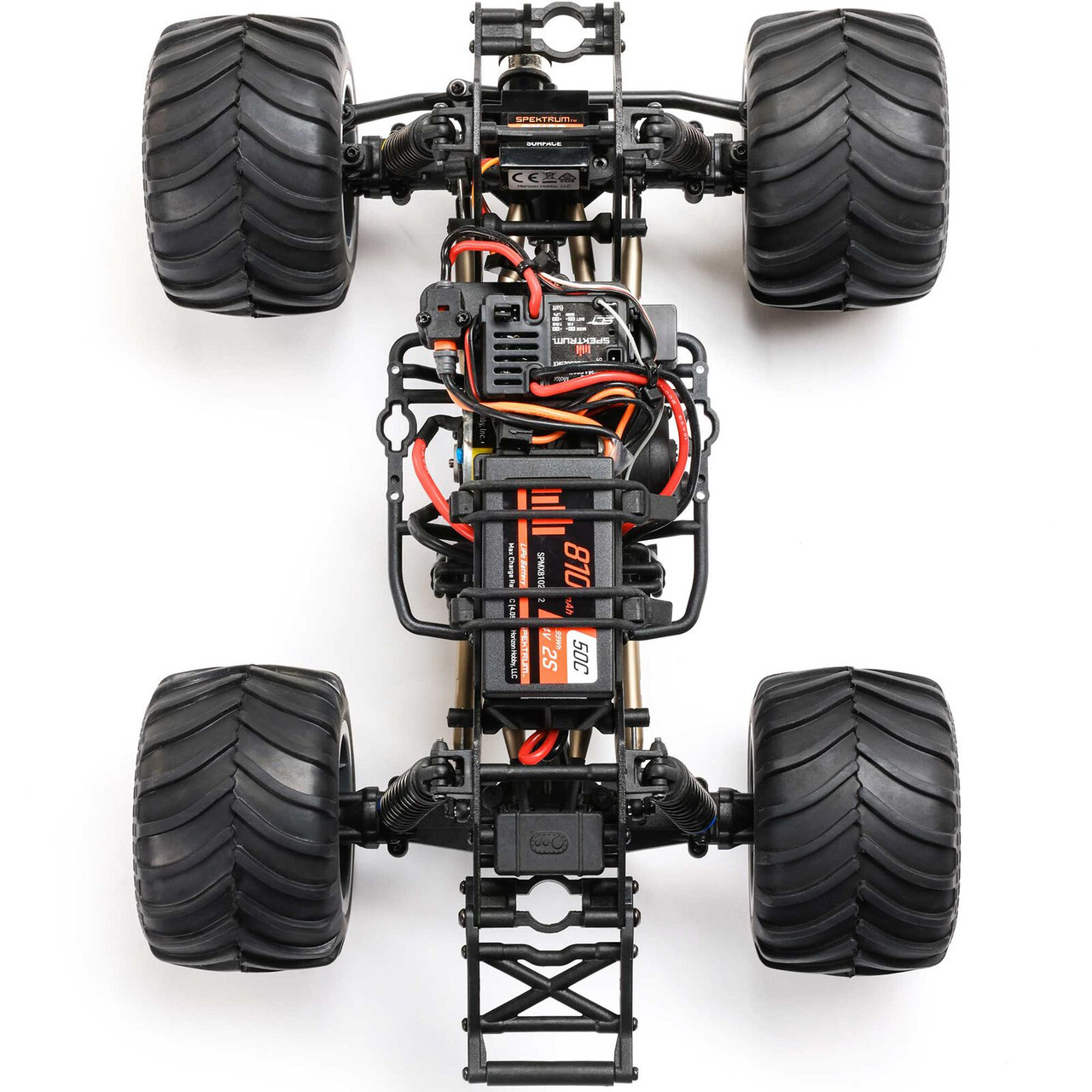 1/18 Mini LMT Megalodon 2S 4X4 RTR Brushed Monster Truck (Battery