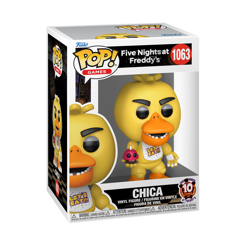 Pop! Chica with Cupcake (10th Anniversary)