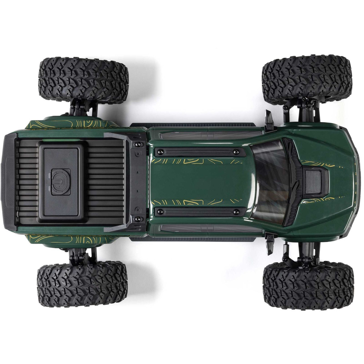 1/10 BIG ROCK 223S DSC 4X4 RTR Brushless Monster Truck, Green ARA4312V4T2