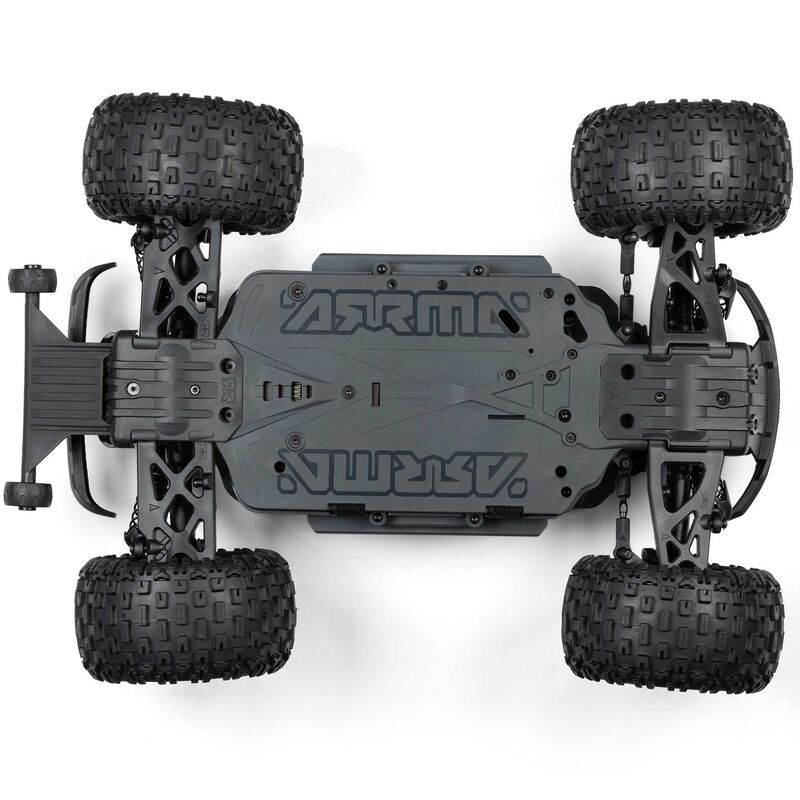 1/10 GRANITE 223S DSC 4X4 RTR Brushless Monster Truck, Gun Metal ARA4302V4T3