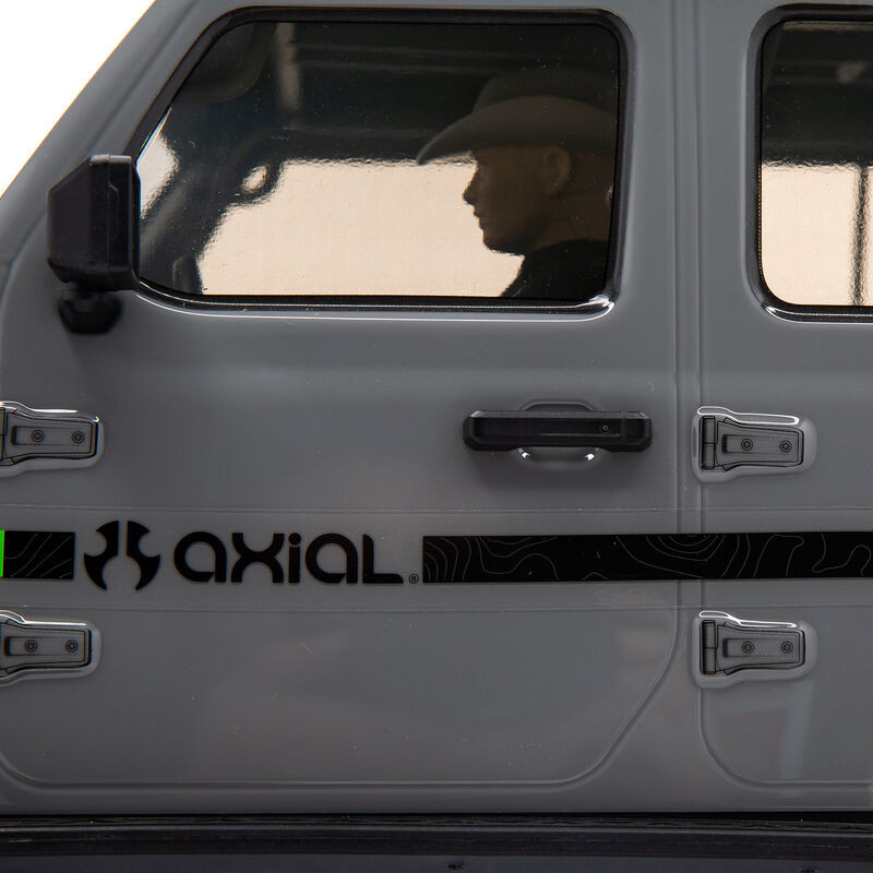 1/10 SCX10 III Jeep JLU Wrangler with Portals RTR *GREY (ALT AXI03003T1)