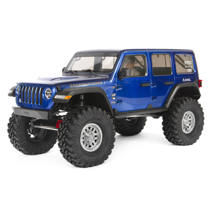 1/10 SCX10 III Jeep JLU Wrangler Rubicon with Portals 4WD Kit *CLEAR (ALT AXI03007)