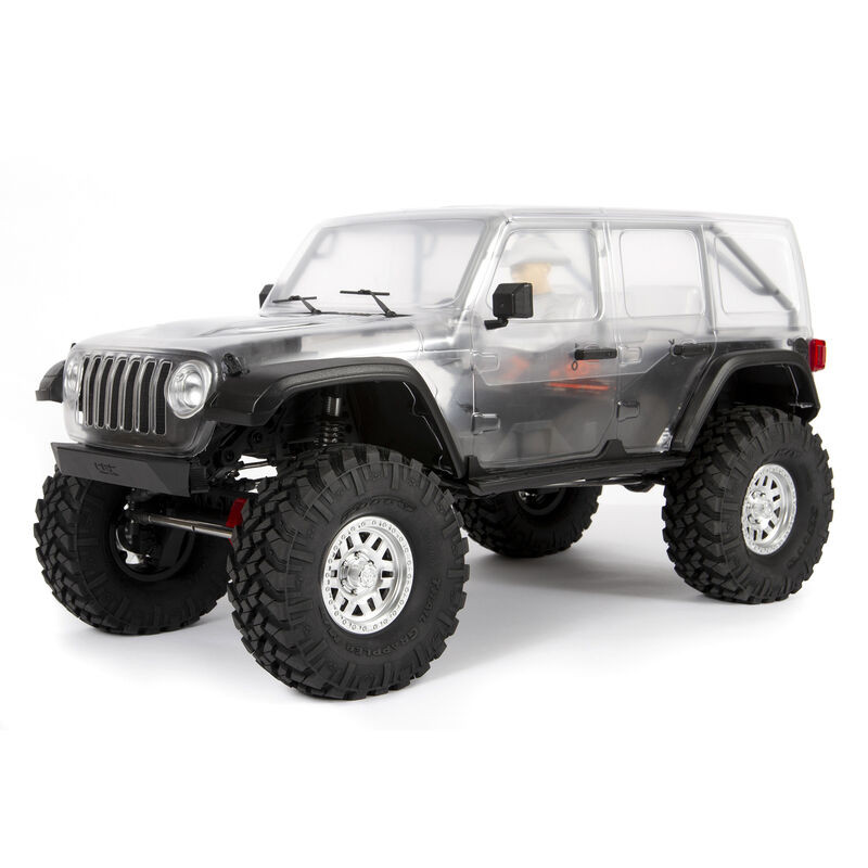 1/10 SCX10 III Jeep JLU Wrangler Rubicon with Portals 4WD Kit *CLEAR (ALT AXI03007)
