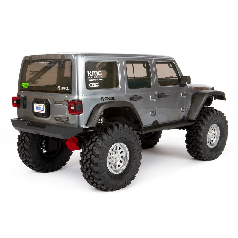 1/10 SCX10 III Jeep JLU Wrangler Rubicon with Portals 4WD Kit *CLEAR (ALT AXI03007)