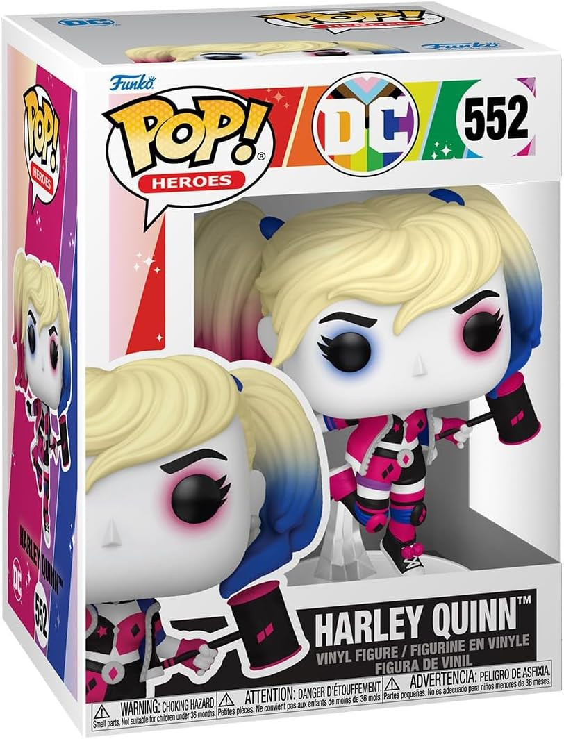 Pop! Harley Quinn (Pride Flag) 552