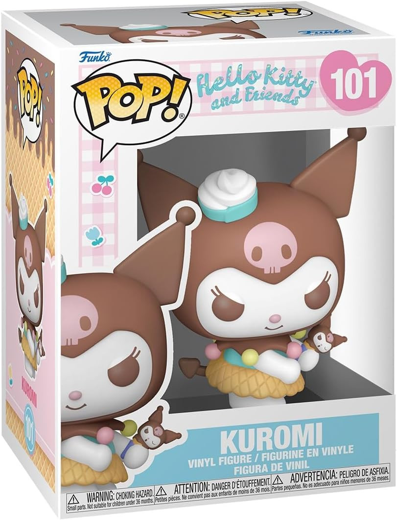 POP! Funko Sanrio Hello Kitty Kuromi Ice Cream Vinyl Figure