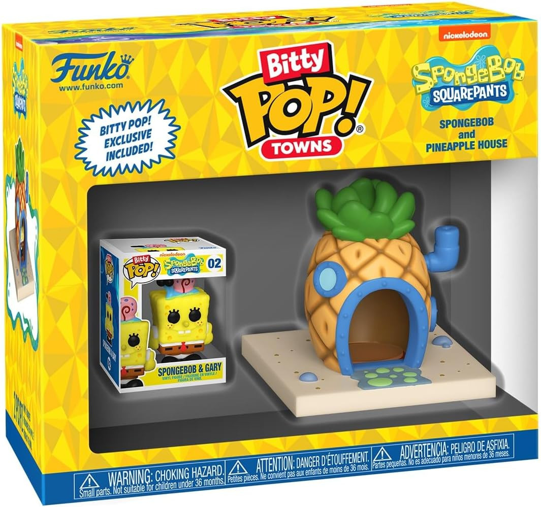 Bitty Pop! Towns SpongeBob and Pineapple House