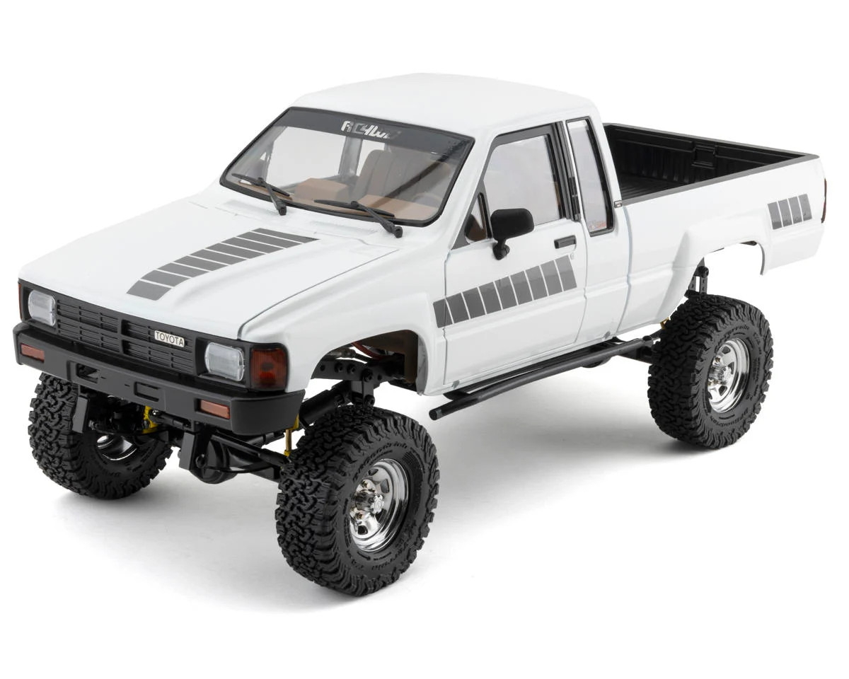 RC4Z-RTR0064 RC4WD Trail Finder 2 "LWB" 1/10 RTR 4WD Scale Trail Truck w/1987 Toyota XtraCab Body & 2.4GHz Radio (White) #Z-RTR0064