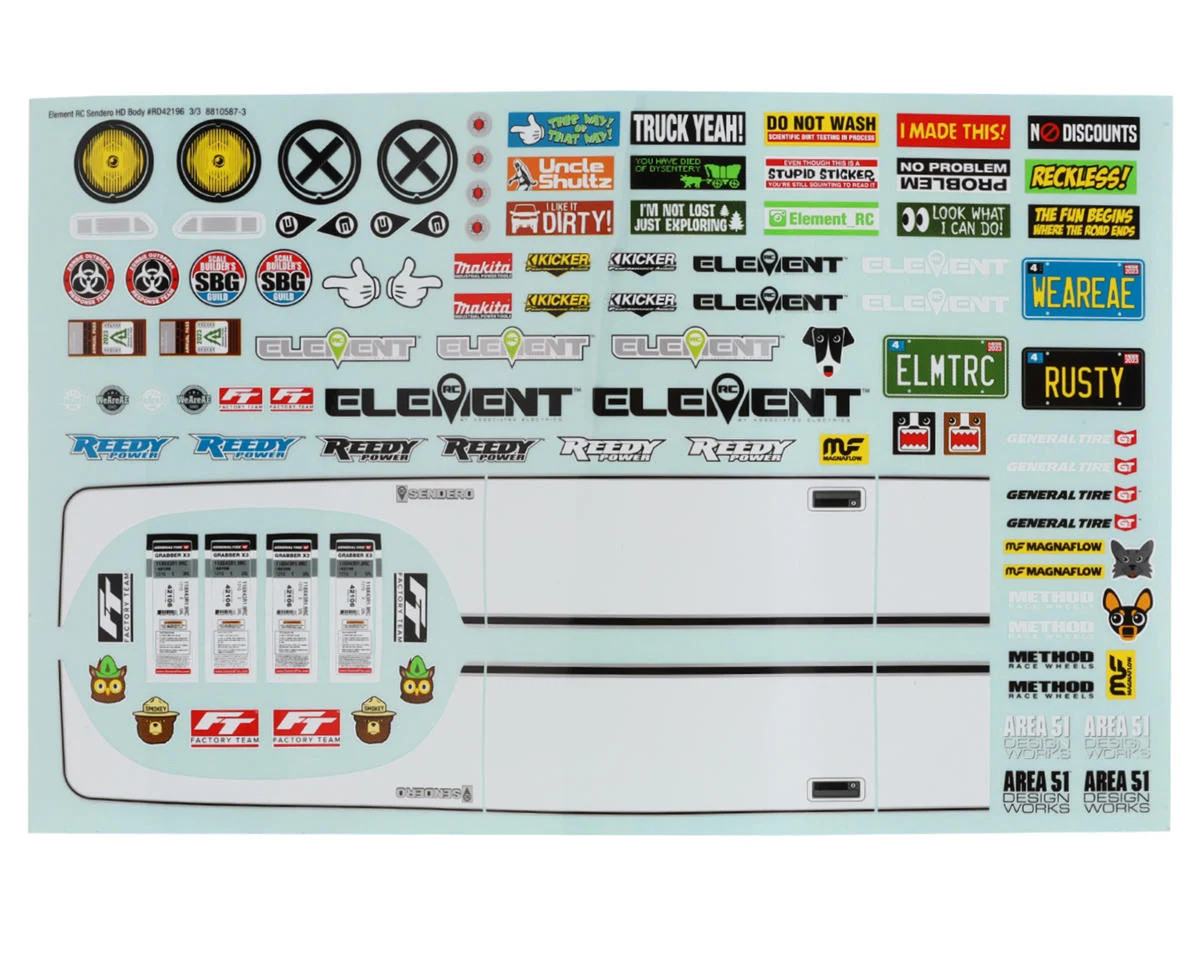 Associated Element 40123 1/10 Enduro Sendero 4WD Off-Road HD Trail Truck RTR Black