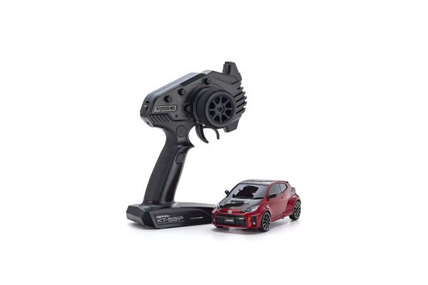 Kyosho MA-020 AWD Mini-Z ReadySet w/Toyota GRMN YARIS Rally (Red) w/KT-531P 2.4GHz Radio  KYO32648MR