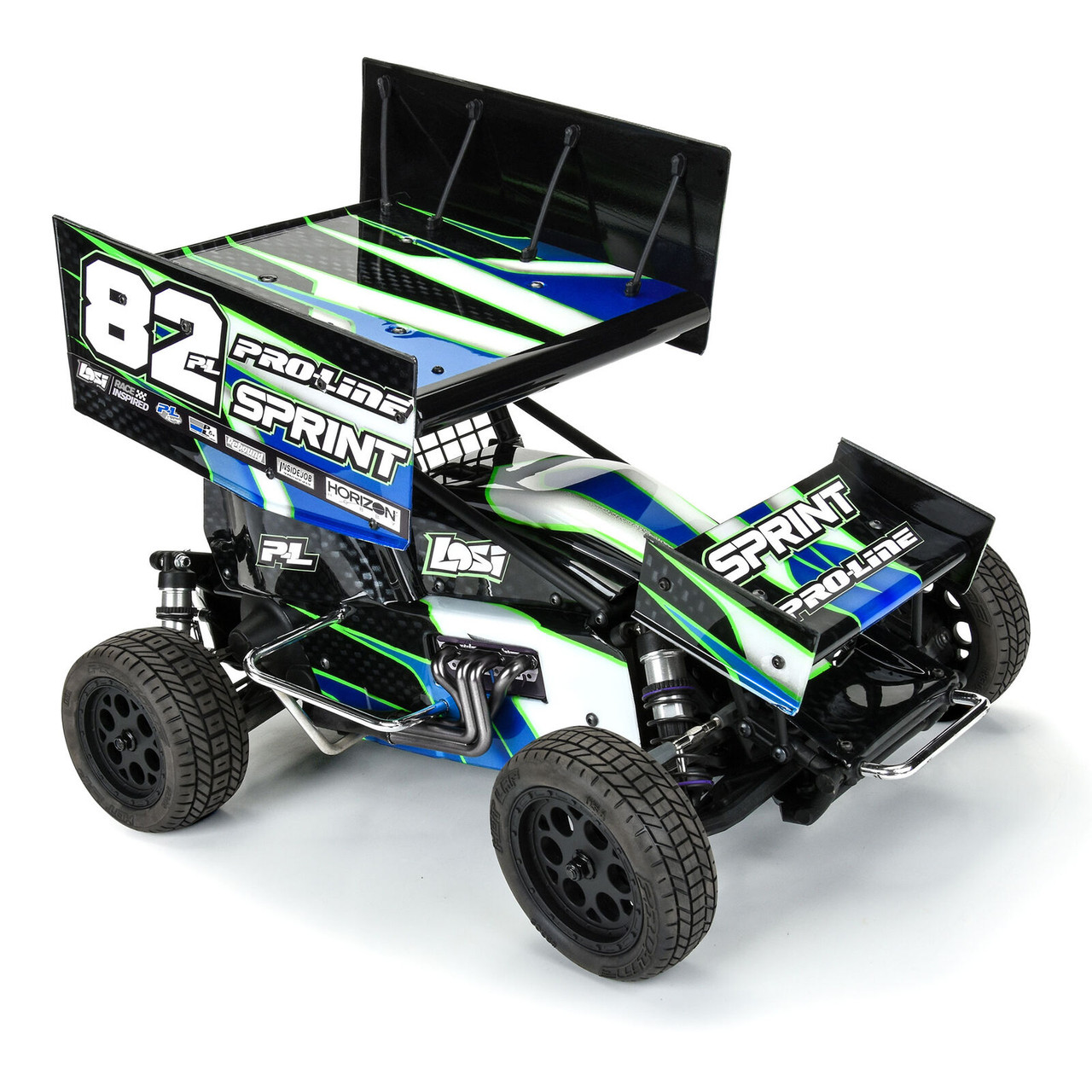 PRO367400 1/10 Sprint Car Light Weight Clear Body Panel Kit: Losi Sprint Car