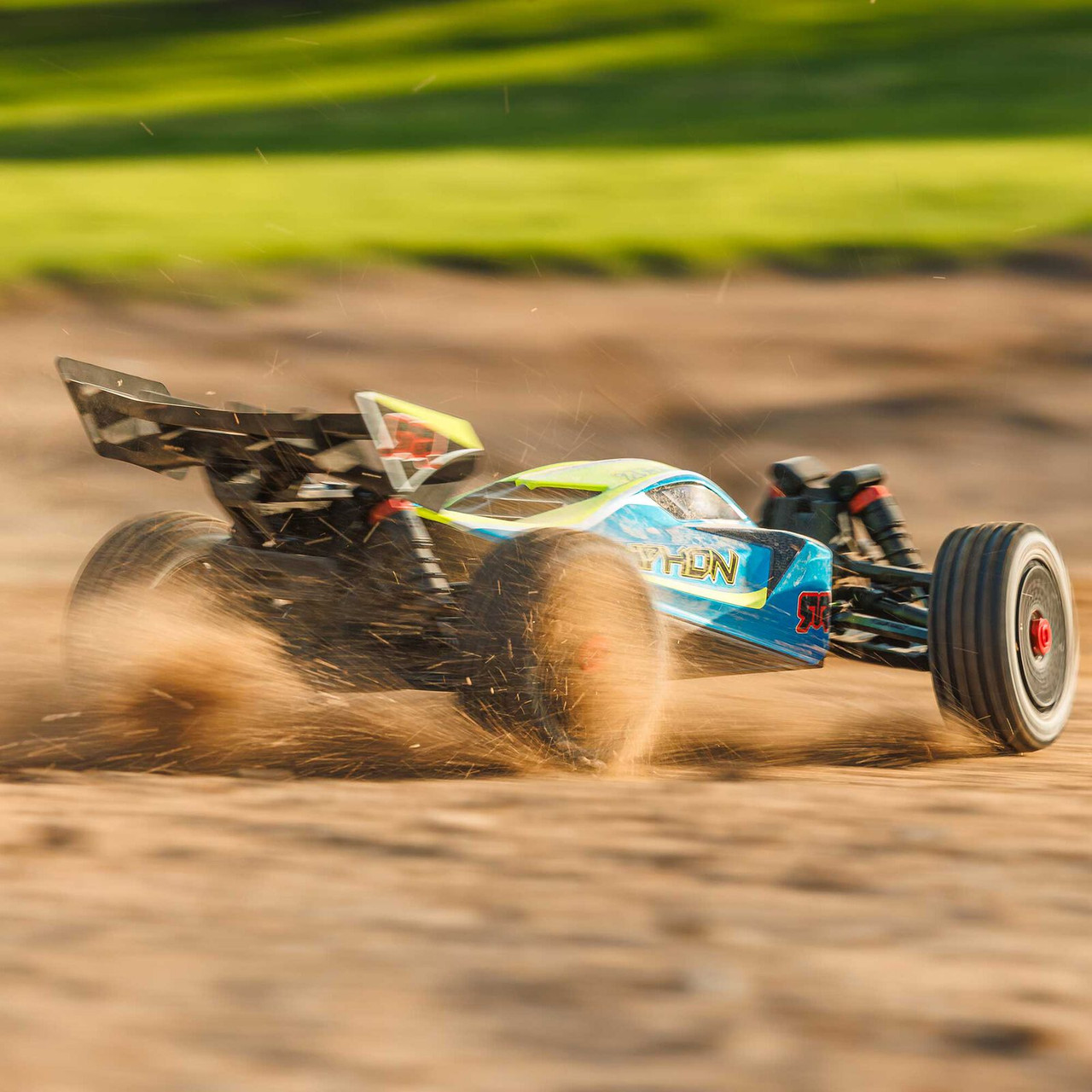 1/8 TYPHON MEGA 665 4X4 RTR Brushed Buggy, Blue ARA4206V4T1