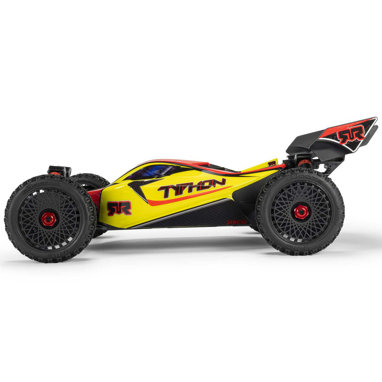 1/8 TYPHON MEGA 665 4X4 RTR Brushed Buggy, Yellow ARA4206V4T2