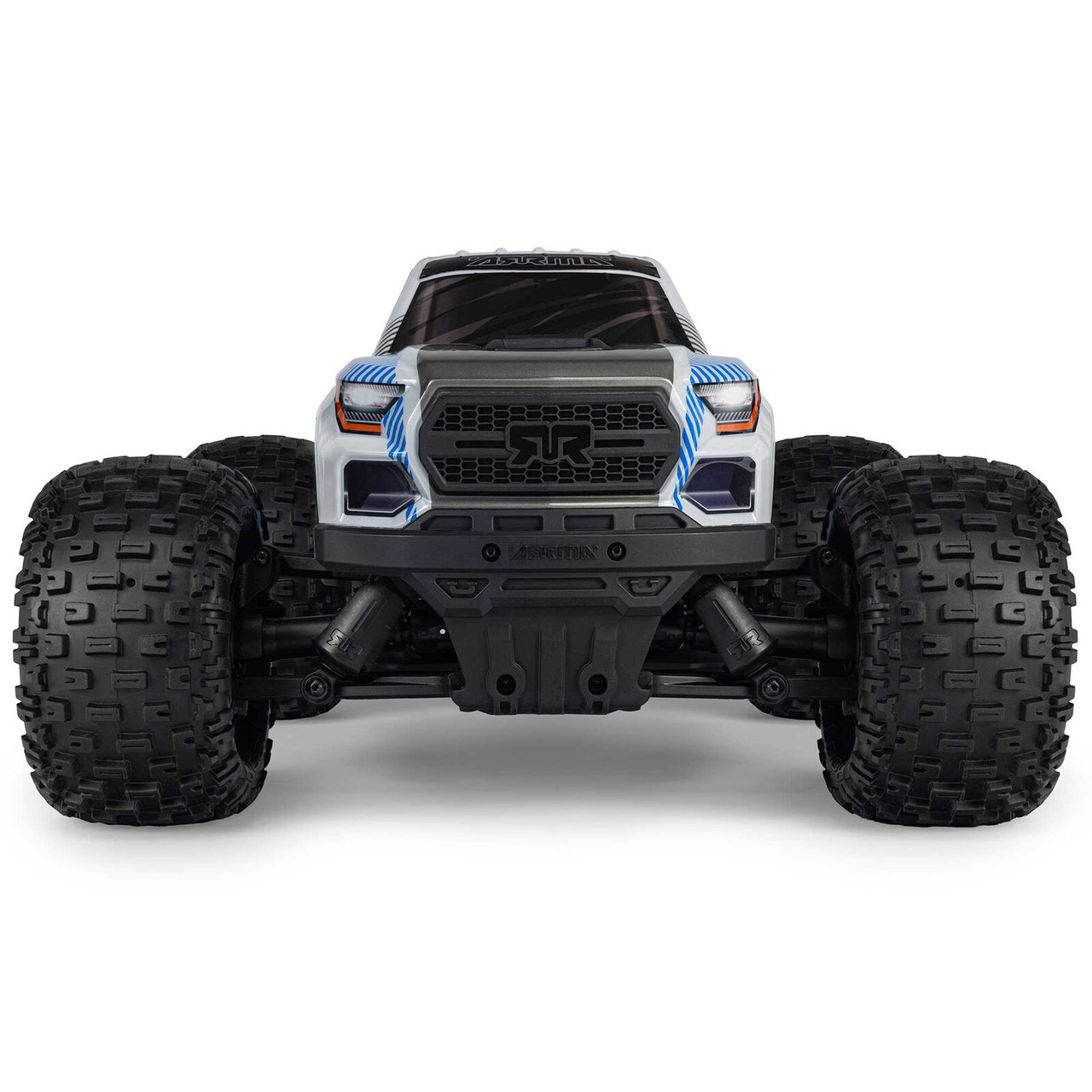 ARA4202V4T2 1/10 GRANITE MEGA 665 4X4 RTR Brushed Monster Truck, Blue