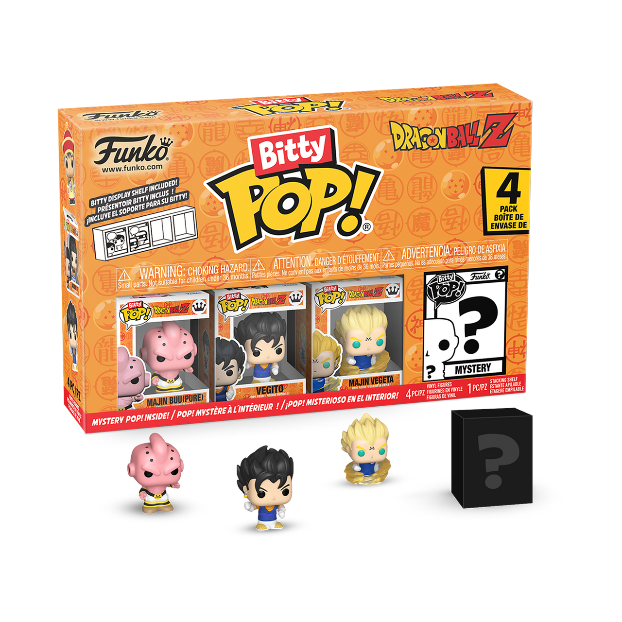 Pop! Funko (Bitty) - Kid Buu 4pk : DBZ