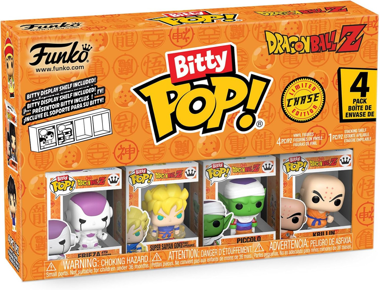 Pop! Funko (Bitty) - Frieza 4pk : DBZ