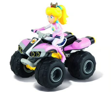 Carrera Nintendo® Mario Kart™ 1/20 Mini Peach™ RTR Quad w/2.4GHz Radio, Battery & Charger CCN00999X