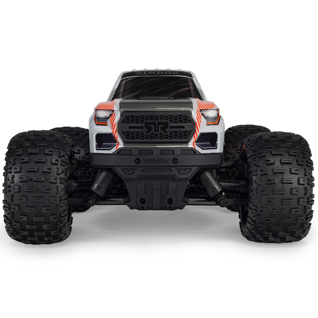 ARA4202V4T3 1/10 GRANITE MEGA 665 4X4 RTR Brushed Monster Truck, Orange