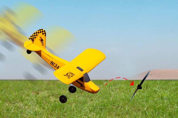 Rage R/C - Micro Sport Cub 400 3-Channel RTF Airplane with PASS System  RGRA1118