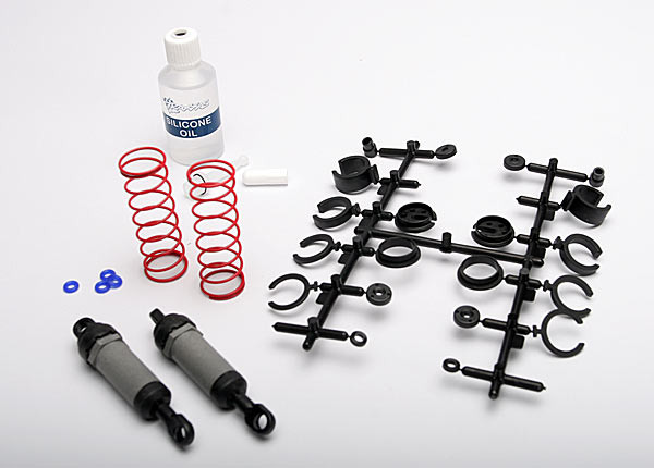 Traxxas Long Gray Front Ultra Shocks with Springs (2) 3760A