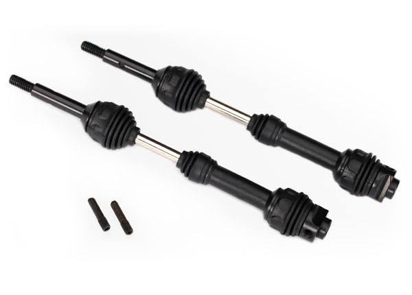 Traxxas Steel Rear CV Driveshafts (2) 6852R
