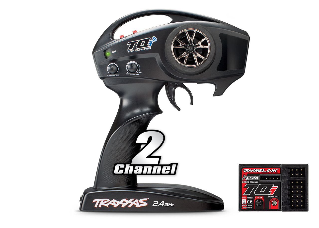 Traxxas TQi 2-Ch 2.4 GHz Transmitter with TSM Receiver 6509A