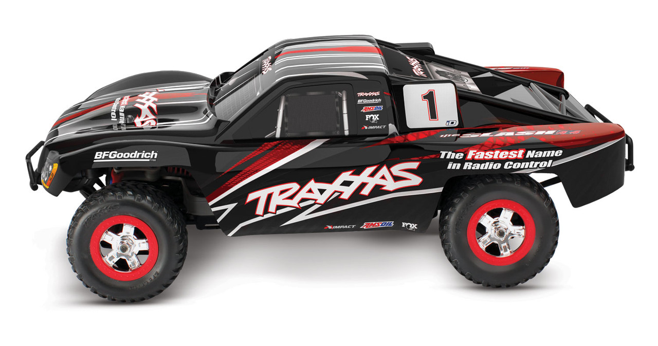 Traxxas 1/16 Slash 4X4 w/USB-C 70054-8 Black - Hobbies Galore