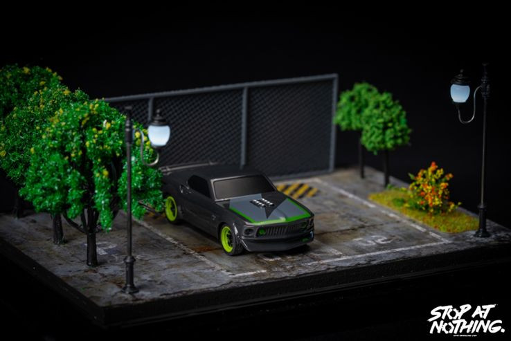 HPI Racing - nano-TTR 1969 Ford Mustang RTR-X 160980