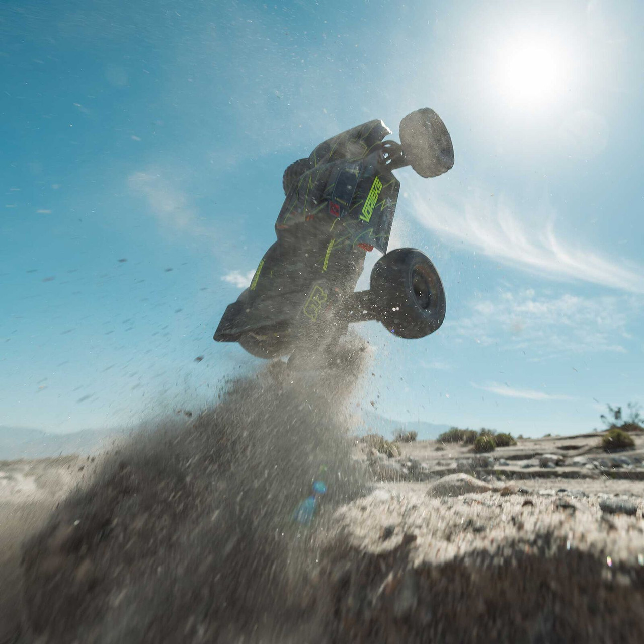 Arrma ARA3505T1 1/10 VORTEKS 223S DSC 2WD RTR Brushless Stadium Truck, Yellow