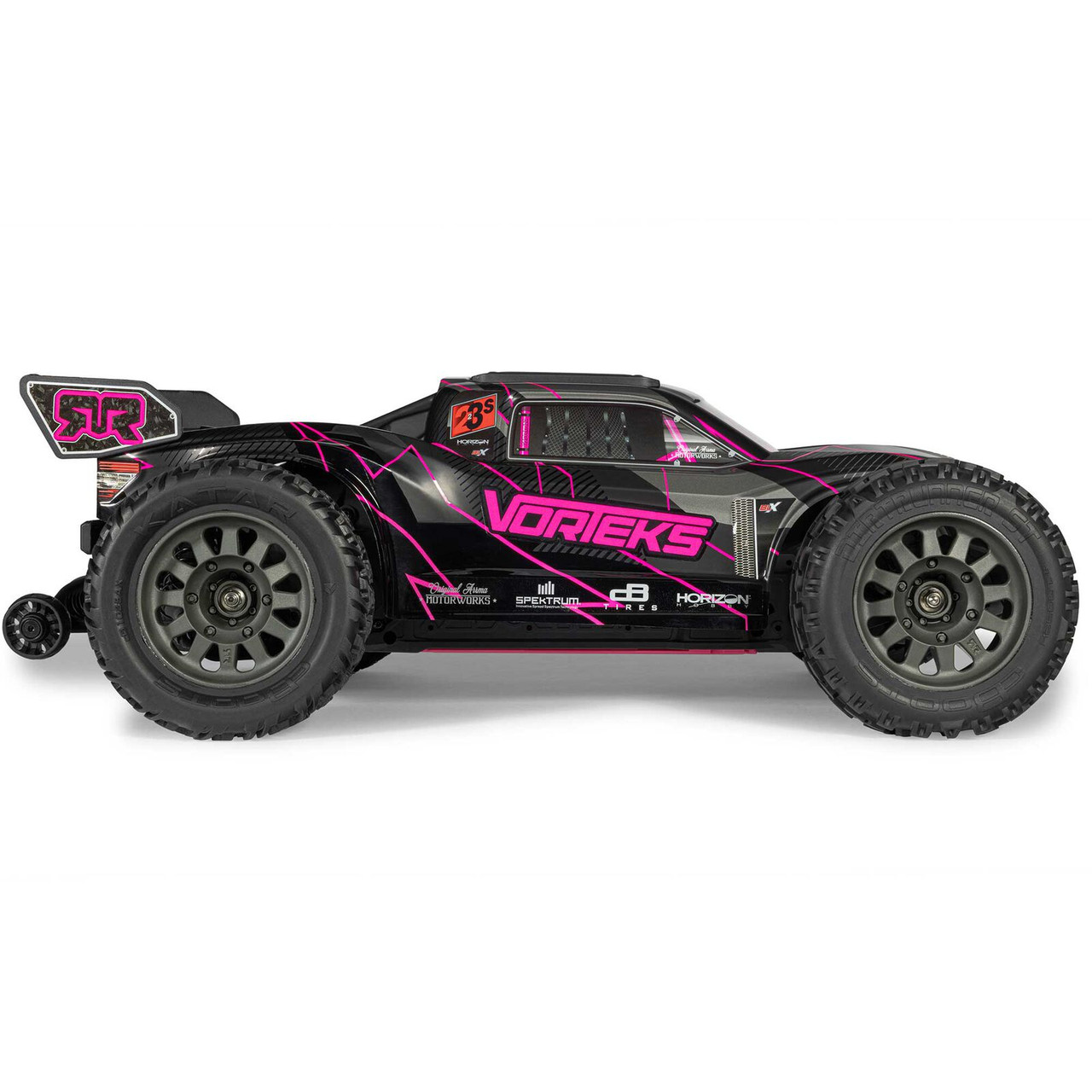 Arrma ARA3505T3 1/10 VORTEKS 223S DSC 2WD RTR Brushless Stadium Truck, Pink