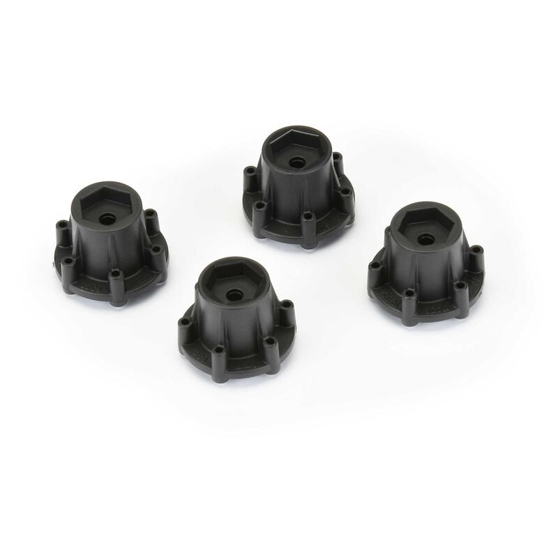 6347-00 6x30 to 14mm Hex Adapters for 6x30 2.8" Wheels (4) (ALT PRO634700)