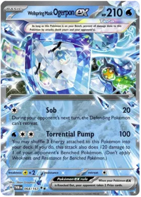 Pokemon TCG: Masks Of Ogerpon ex Premium Collection - 10 Packs, Promos