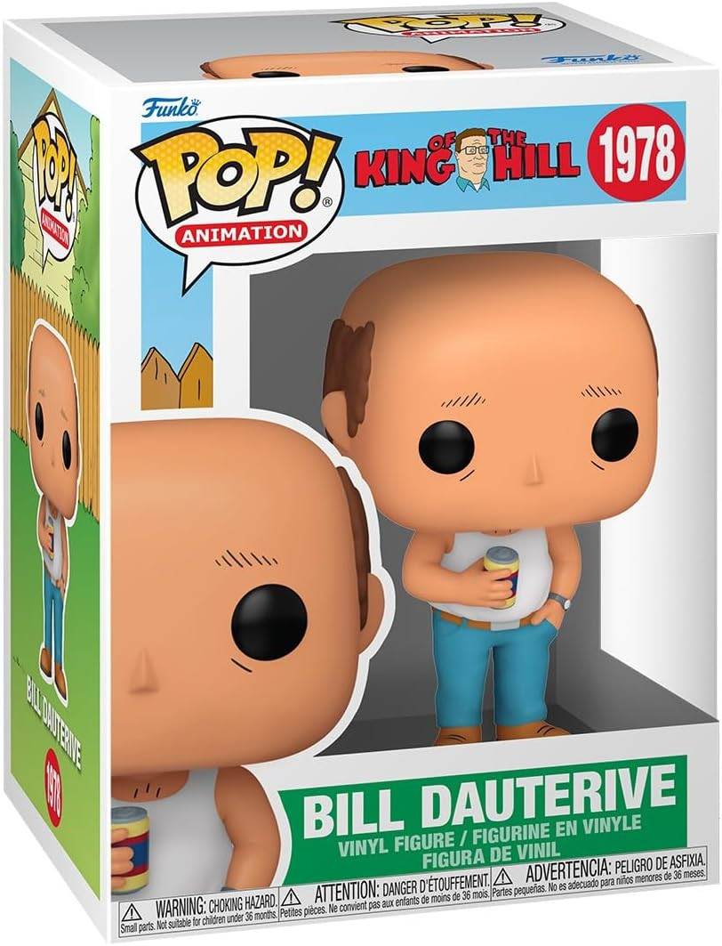 Pop! Funko King of the Hill Bill Dauterive #1978
