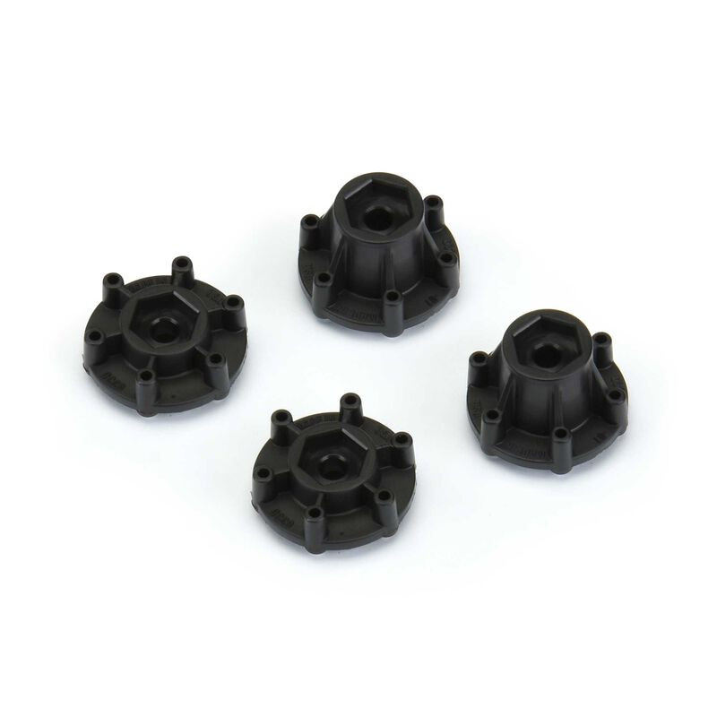 6355-00 6x30 to 12mm ProTrac SC Hex Adapters for 6x30 SC Wheels (ALT PRO635500)