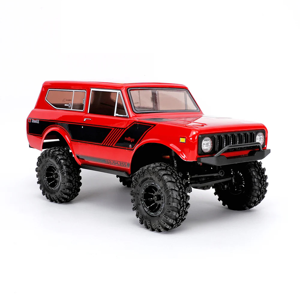  Redcat Ascent-18 International Scout II 1/18 4WD RTR Brushless Rock Crawler (Red) w/2.4GHz Radio, Battery & Charger  RER39153