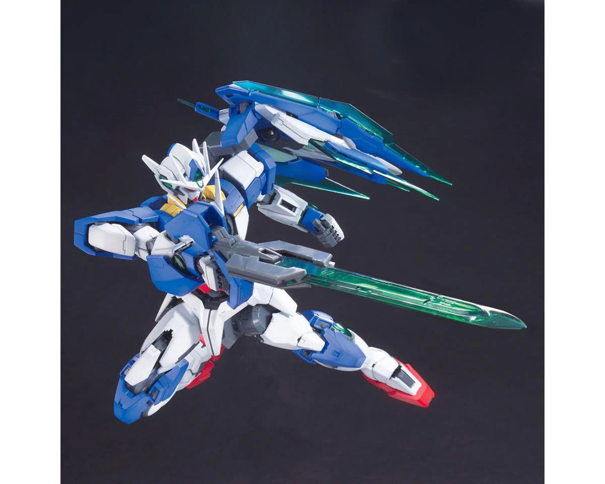 Bandai Hobby - 00 QAN[T] Gundam 00", Bandai MG 1/100 Model Building Kit 2094337
