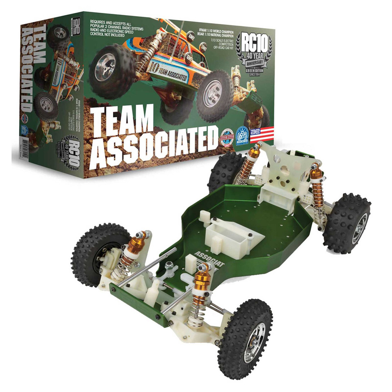 RC10 Green Masters Edition Kit ASC6010 - Hobbies Galore