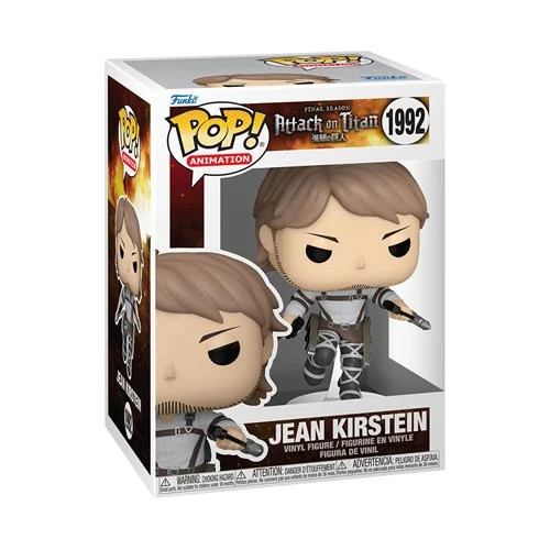 日本未発売 FUNKO POP 進撃の巨人 1992 ジャンキルシュタイン Pop! Funko Attack on TItan Jean Kirstein #1992 - Hobbies Galore