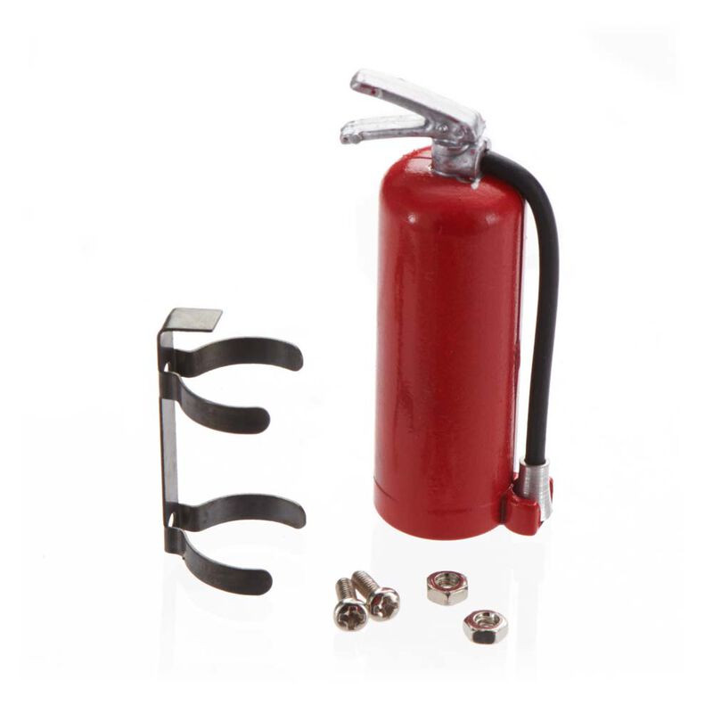 INTC25763 1/10 Fire Extinguisher with Mount: Off-Road